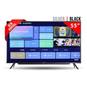 Pentanik 55 inch Smart Android 4K Voice Control TV (Special Edition 2023)